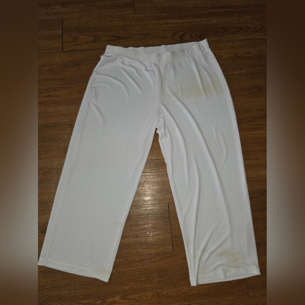 Elegant White Women's Joggers